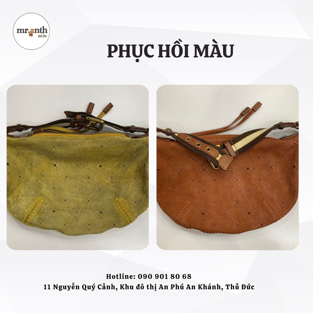 Những cần lưu ý khi nhuộm túi xách tại nhà