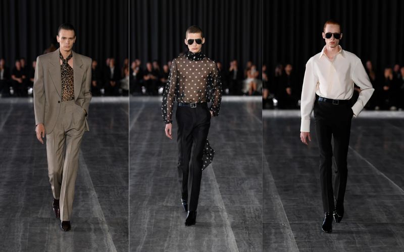 BST Saint Laurent Spring 2024 Menswear