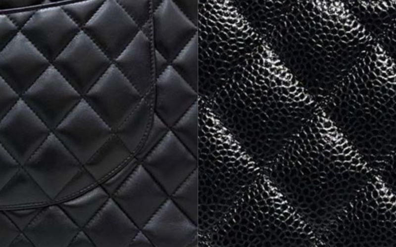 Phân biệt da cừu Lambskin và da Caviar