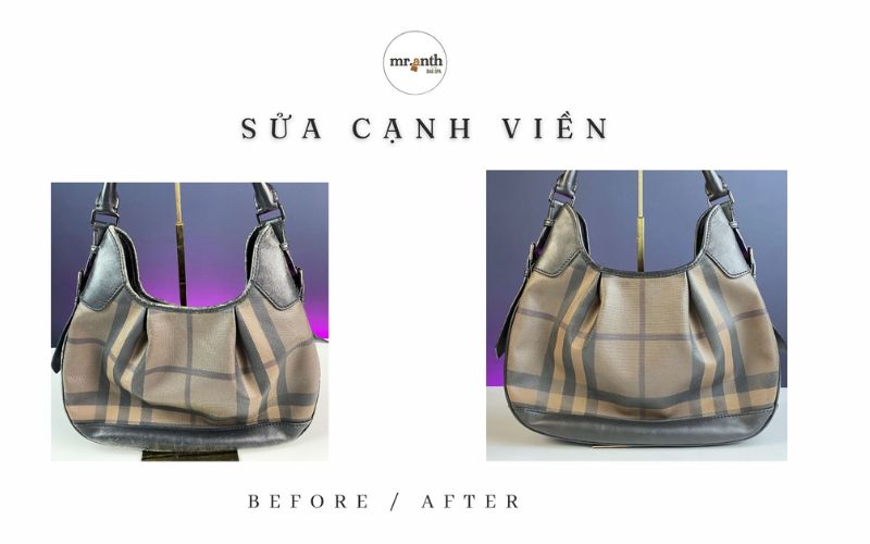 Bảo dưỡng phục hồi túi Burberry