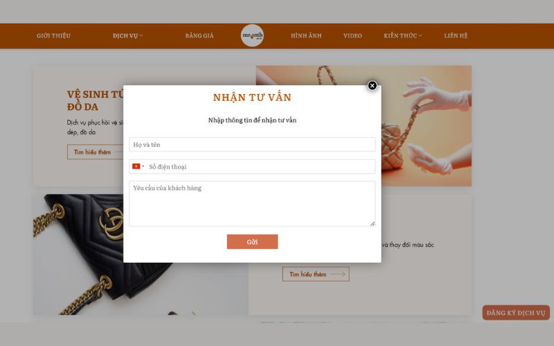 Hướng dẫn sử dụng dịch vụ 