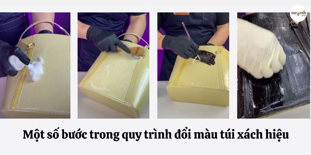 Quy trình đổi màu túi xách hiệu chuyên nghiệp tại Mr.Anth