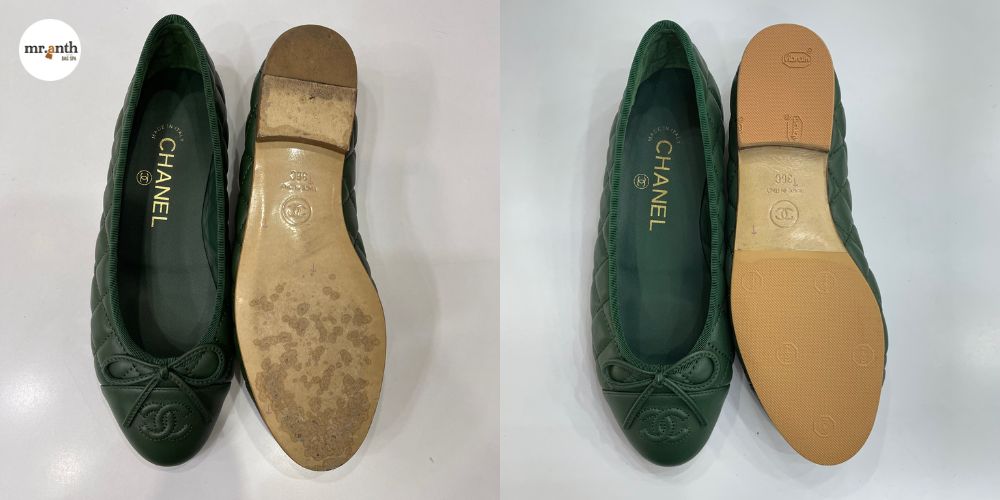Quy trình sửa giày Chanel chuyên nghiệp tại Mr.Anth