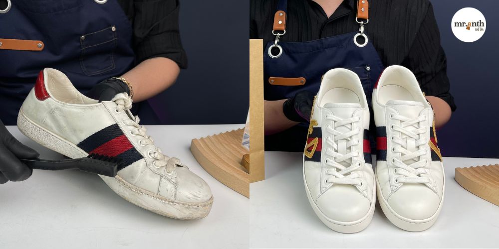 vệ sinh giày gucci
