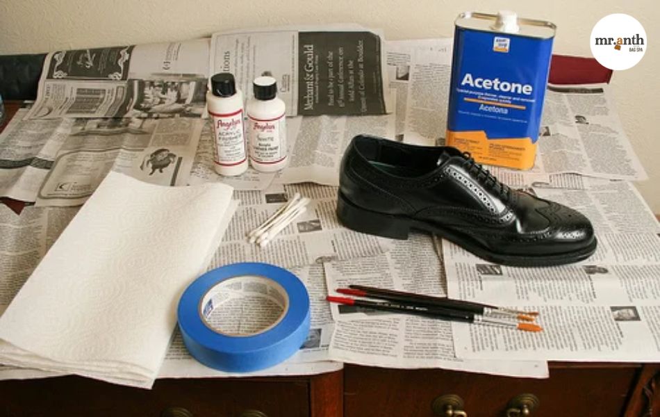 Dịch vụ nhuộm giày của Mr.Anth bao gồm những gì?