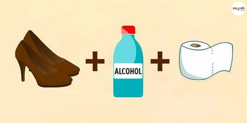 Cách làm giày rộng ra bằng rượu