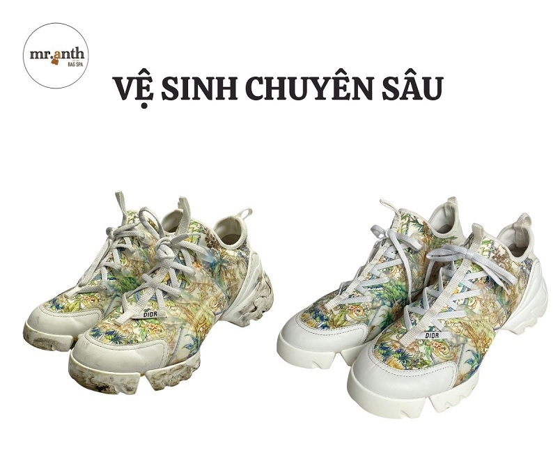 Sử dụng dịch vụ chuyên nghiệp xử lý giày bị ướt mưa