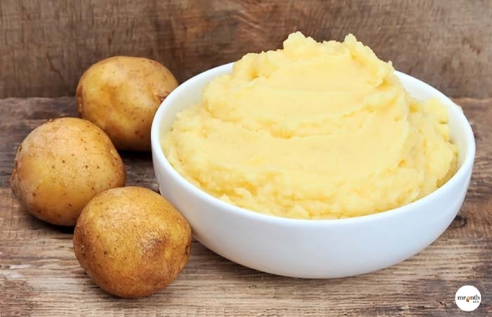 Làm mới ví da bằng khoai tây