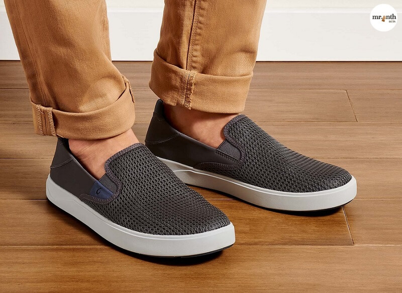Kiểu giày Slip on không cần mang tất