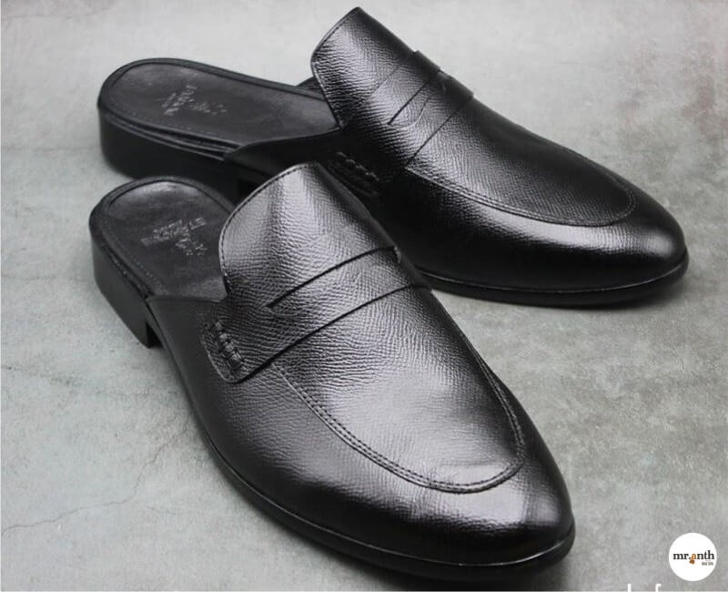 Giày da - ứng dụng phổ biến da Saffiano