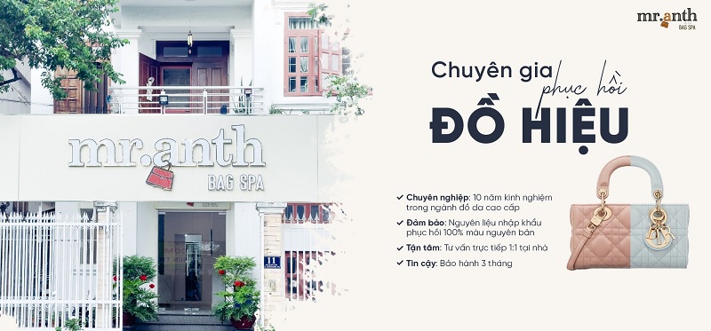 Mr Anth - địa chỉ sửa đồ da tại TPHCM tốt nhất
